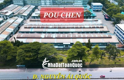 BÁN GẤP NHÀ SỔ RIÊNG 196,5M2 MẶT TIỀN QUỐC LỘ 1K ĐỐI DIỆN CTY POUCHEN